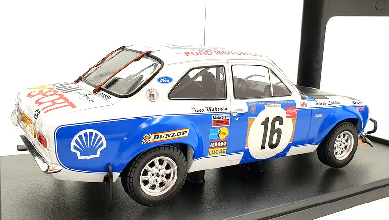 IXO 1/18 Scale 18RMC075D - Ford Escort MK1 RS 1600 #16 Safari 1973 T.Makinen