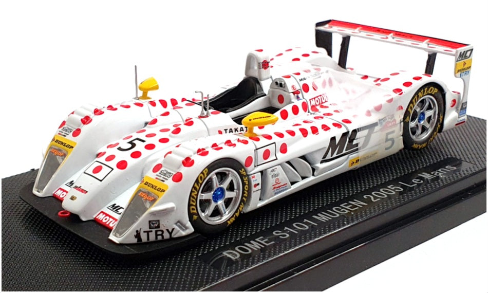 Ebbro 1/43 Scale 755 - Dome S101 Mugen #5 Le Mans 2005 - White