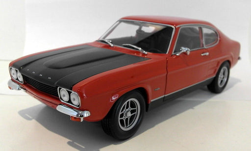 Minichamps 1/18 Scale Diecast - 150 089076 Ford Capri MK1 RS 2600 1970 Red Blk