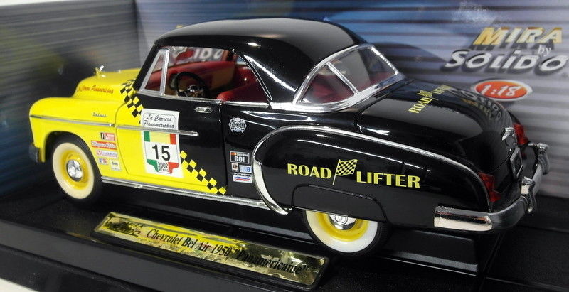 Solido 1/18 Scale Diecast - 8132 Chevrolet Bel Air Panamericaine #50