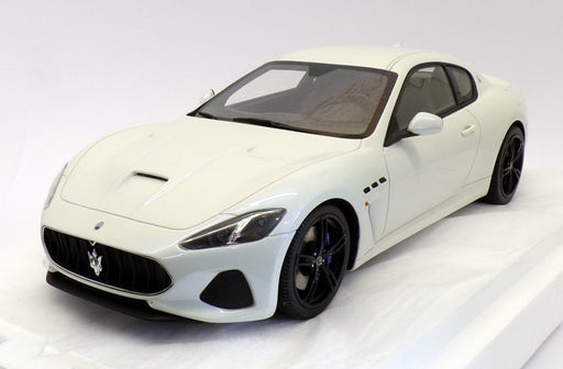 Top Speed 1/18 Scale TS0239 - Maserati Gran Turismo Bianco Birdcage - White