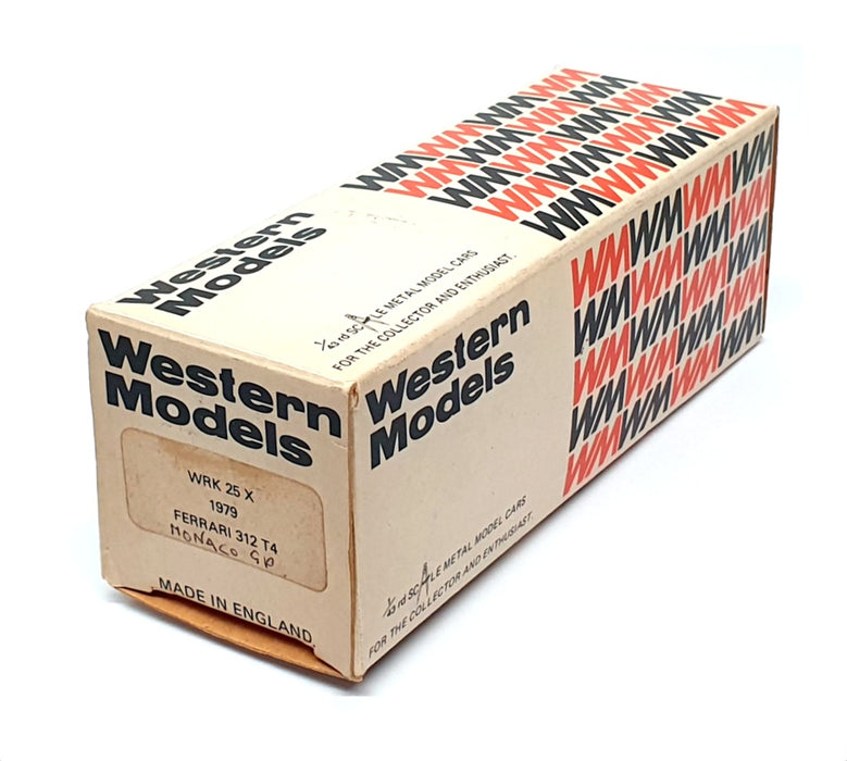 Western Models 1/43 Scale WRK25X - F1 Ferrari 312 T4 1979 - #11 Sheckter