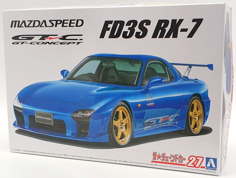 Aoshima 1/24 Scale Model Car Kit 61473 - Mazda Speed FD3S RX-7