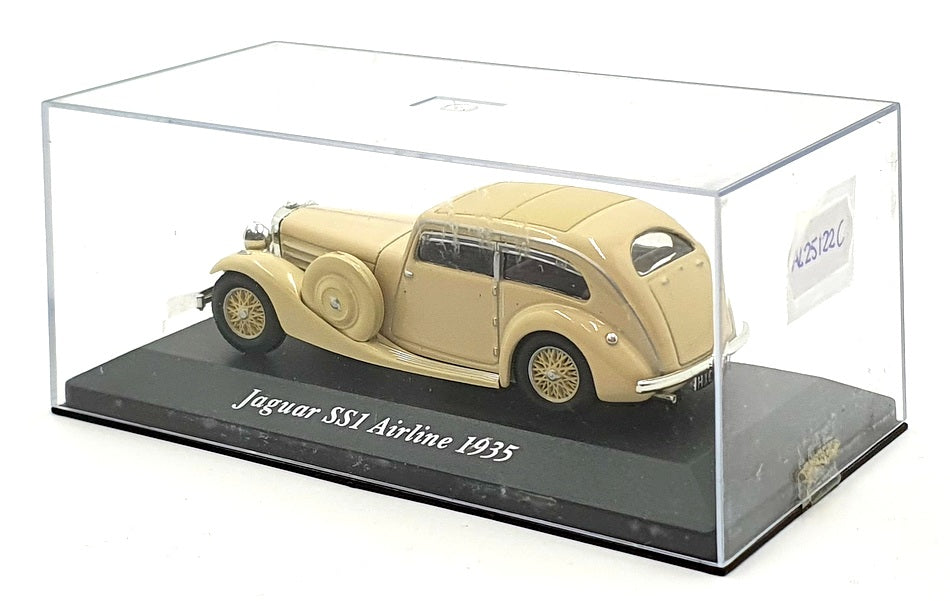 Altaya 1/43 Scale Diecast AL25122C - 1935 Jaguar SS1 Airline - Ivory