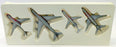 Schabak 1/600 Scale 4 Piece Set 910/29 - Boeing 747, DC-10, 767, & 727 - AA